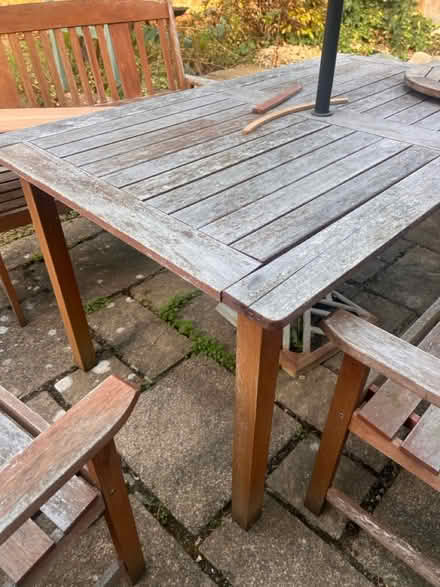 Photo of free Garden table and chairs (Stanway, CO3) #3