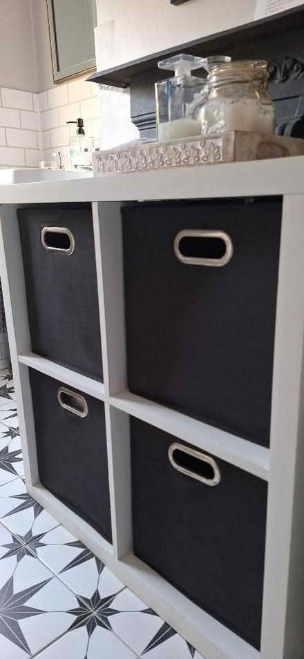 Photo of free White Ikea 2x2 bookcase (Lion Gate TW9) #1