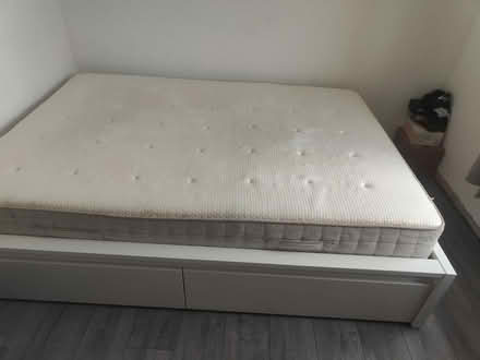 Photo of free IKEA malm Eu double bed 200×140cm (NN18 Corby) #1