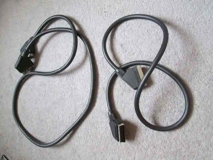 Photo of free 2 scart leads (Linslade LU7) #1
