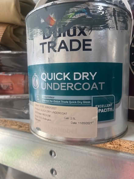 Photo of free Quick dry dulux undercoat - about 1 litre (Upper Wolvercote OX2) #1