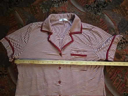 Photo of free Red & White Striped Shirt - M (West 7th) #3