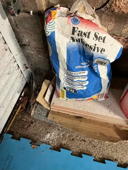 Photo of free Fast Set Adhesive for tiles (Woodchurch CH49) #1