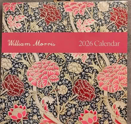 Photo of free William Morris 2026 Calendar (Claverton BA2) #1