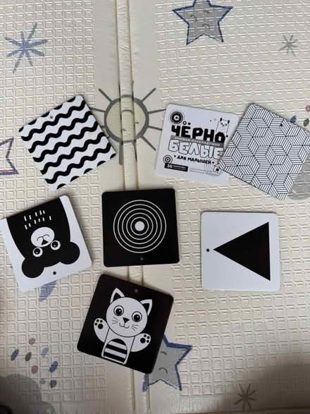 Photo of free B&W paper cards for a newborn (Central Milton Keynes) #1