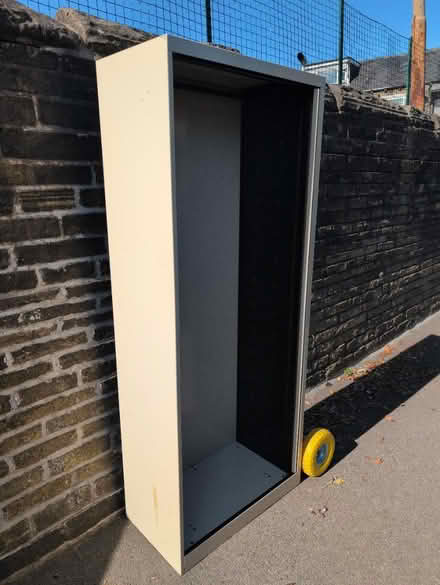 Photo of free Metal Cabinet with sliding door (Girlington BD9) #1