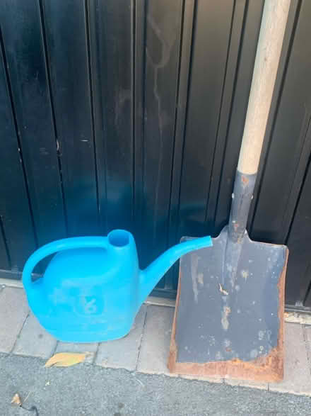 Photo of free Shovel and watering can (Loughborough LE11) #1