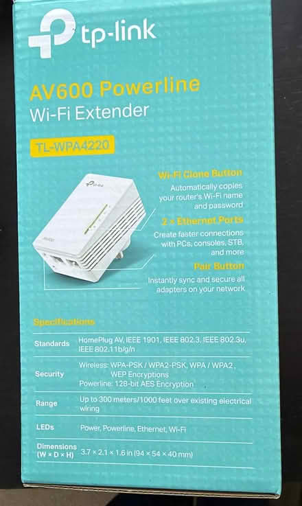 Photo of free Powerline Wi-Fi Extender (Near Addenbrookes CB1) #4