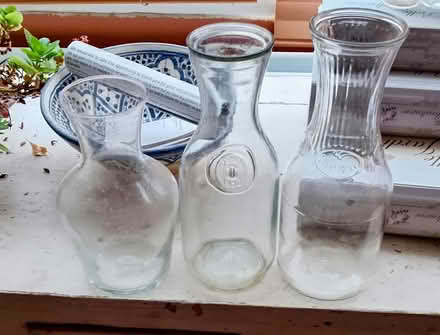 Photo of free 3 glass vases (Potters Bar EN6) #1