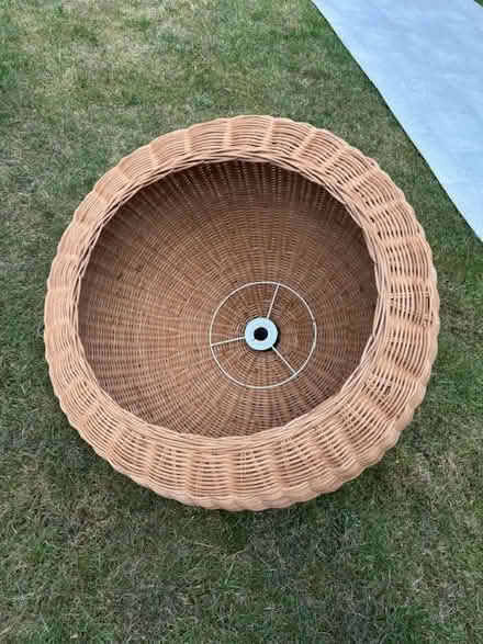 Photo of free Huge rattan lampshade (St Albans AL3) #2