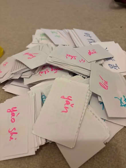 Photo of free Chinese Flash cards and DVD (Battersea SW11) #4