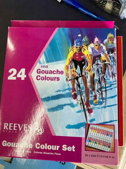 Photo of free Gouache color set (Foothill Boulevard Cupertino) #1