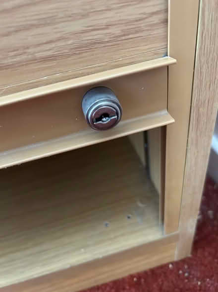 Photo of free Wooden roller door cabinet (Glasgow G53) #4