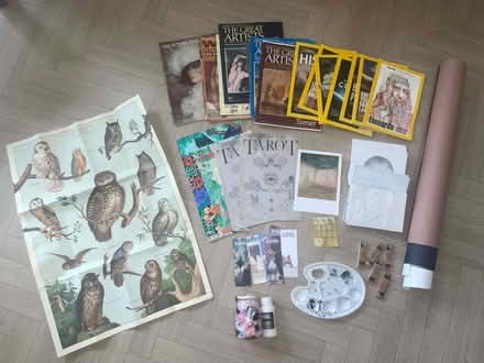 Photo of free Art/craft and collaging supplies (Cam, Dursley GL11) #1