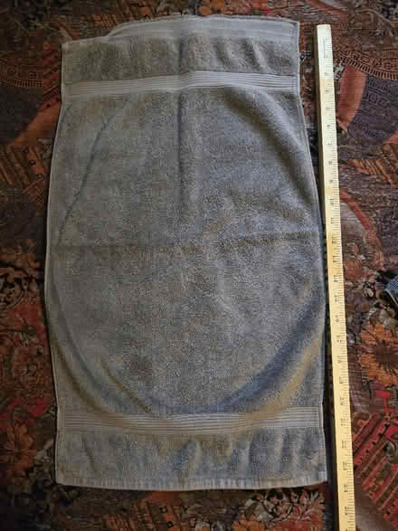 Photo of free Two Gray Hand Towels (West 7th) #2