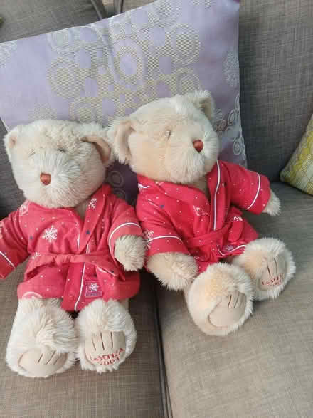 Photo of free 2 teddy bears (Sunbury in Thames. TW166NF) #1