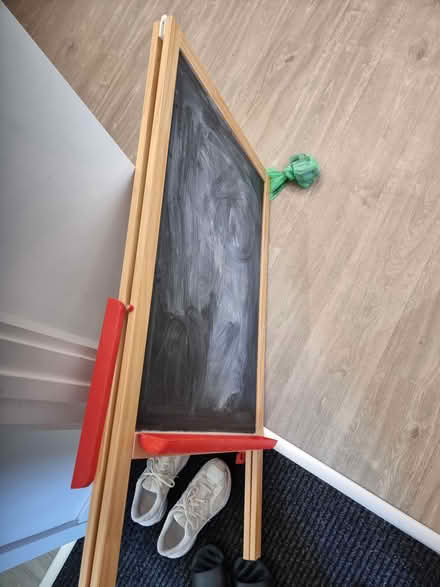Photo of free IKEA Kids Easel. White/black board (Alexandra Park M14) #1