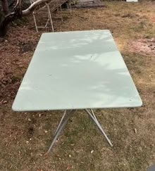 Photo of free Folding Metal Garden Table (St Albans AL3) #1