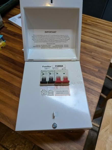 Photo of free Fuse box (Petersfield CB1) #1
