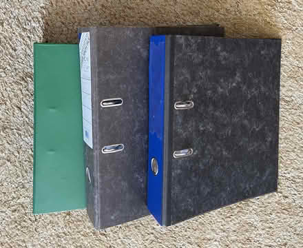 Photo of free 3 FREE Lever Arch Files (PO21) (Bognor Regis PO21) #1
