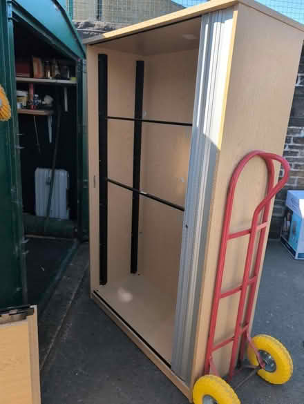 Photo of free Tall cupboard with sliding door (Girlington BD9) #1