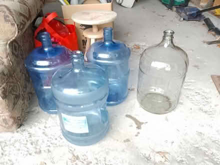 Photo of free Water Jugs and Carboy (South-End Guelph) #1