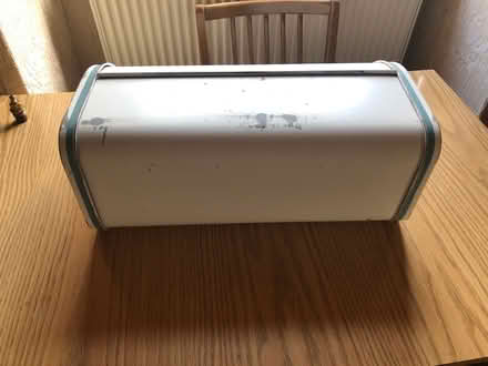Photo of free Bread bin metal white (Heysham LA3) #3