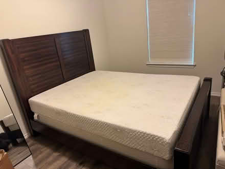 Photo of free Bed + mattress (Spring Branch West) #1
