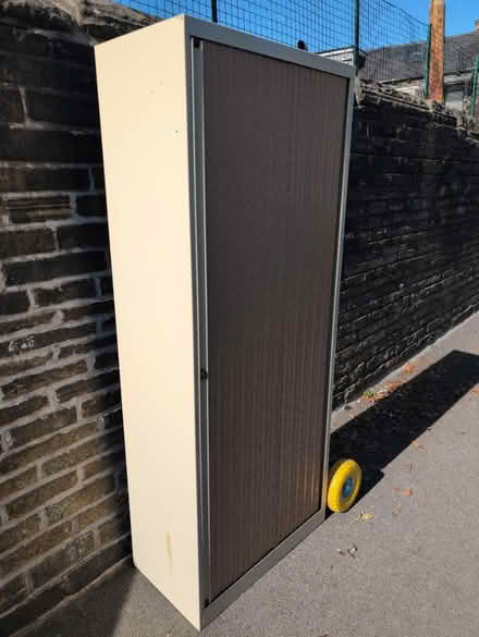 Photo of free Metal Cabinet with sliding door (Girlington BD9) #2