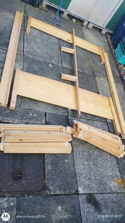 Photo of free Wooden Framed Double Bed (Vigo DH3) #2
