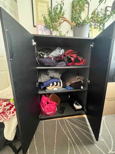 Photo of free Black cupboard from Ikea (Lexden CO3) #2