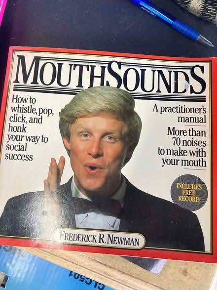 Photo of free Bk how make noises with your mouth (Foothill Boulevard Cupertino) #1