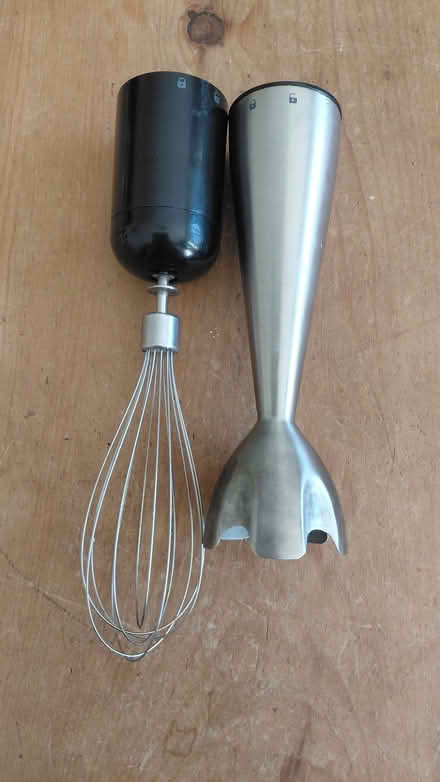 Photo of free Whisk & stick blender attachments from John Lewis hand blend (Wallands Park BN7) #1