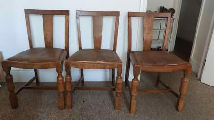 Photo of free 3 Wooden Chairs (Third Avenue, W10) #2