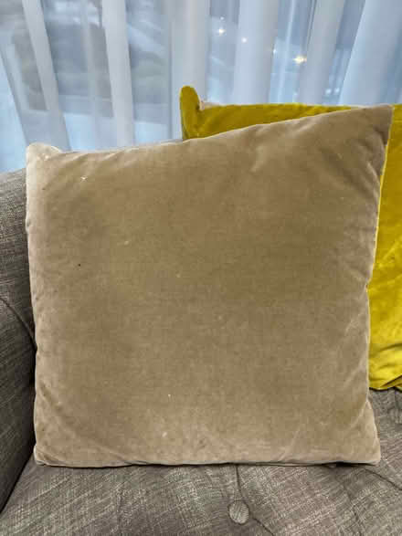 Photo of free 4 decorative cushions (without fire labels) (Chelsea Harbour SW6) #3