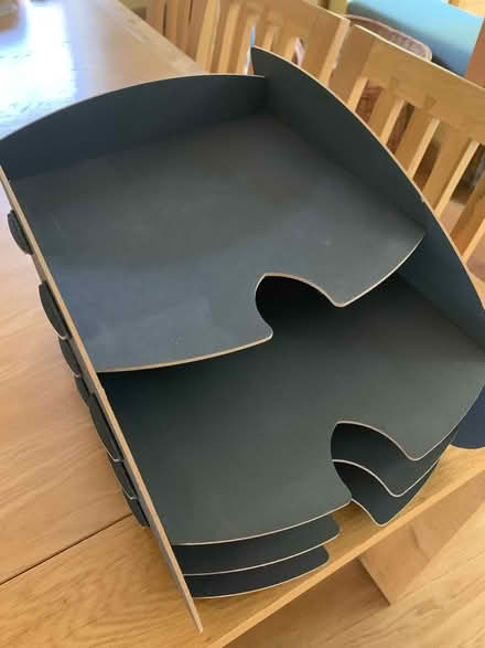 Photo of free 3 piece Desk Organiser Set (Priestwood RG42) #4