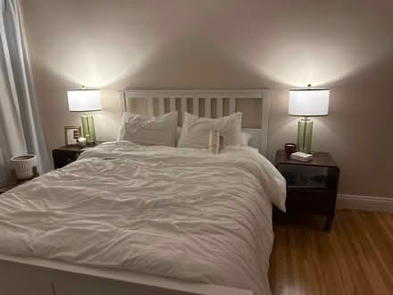 Photo of free Queen Size Bed and Frame (Marina) #1