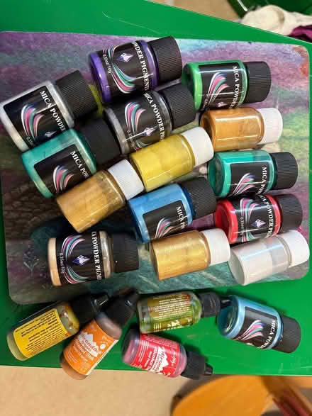 Photo of free Alcohol inks +mica/pearlex powder (LA3 Morecambe) #1