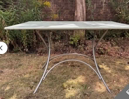 Photo of free Folding Metal Garden Table (St Albans AL3) #2