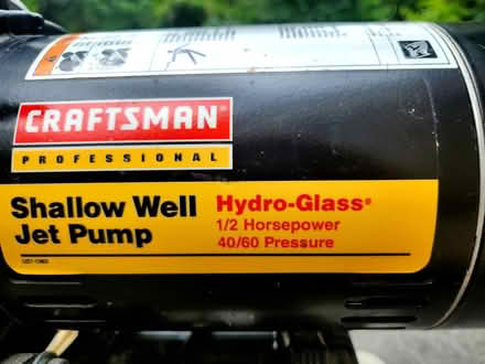 Photo of free 1/2 HP shallow well jet pump (Clinton Corners) #4