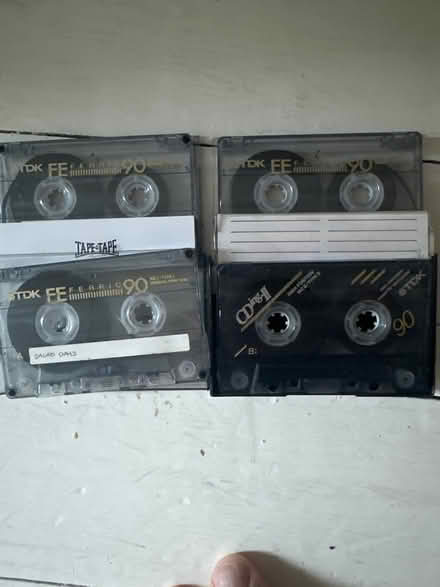 Photo of free C90 audio cassette tapes x4 (Bognor Regis PO21) #1