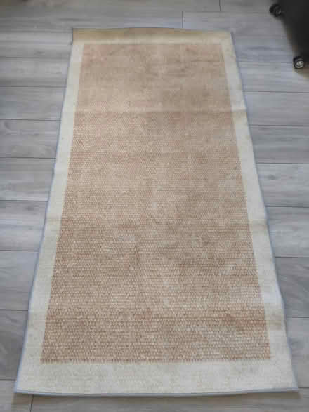 Photo of free Beige rectangular rug (E10 6RH) #1