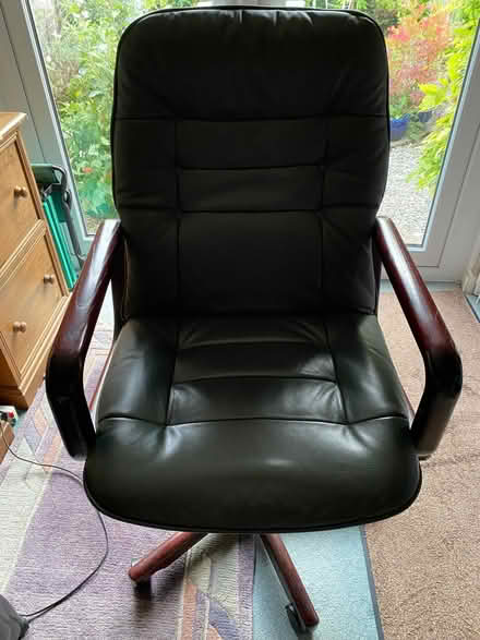 Photo of free Leather office chair (Kendal LA9) #1