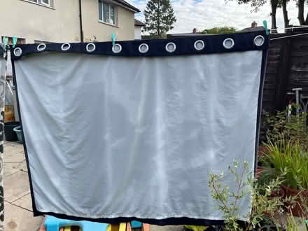 Photo of free Black curtains (Tyseley B11) #2