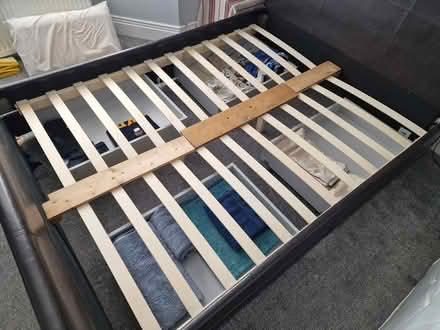 Photo of free Kingsize Faux Leather bed (Gateshead NE9) #4