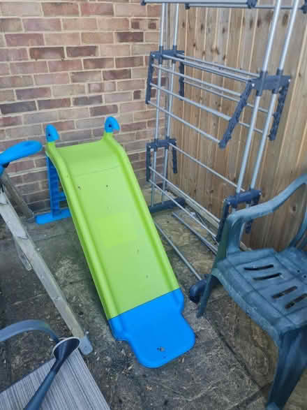 Photo of free Sandpit, toys, trampoline, slide (Central Lewes BN7) #4