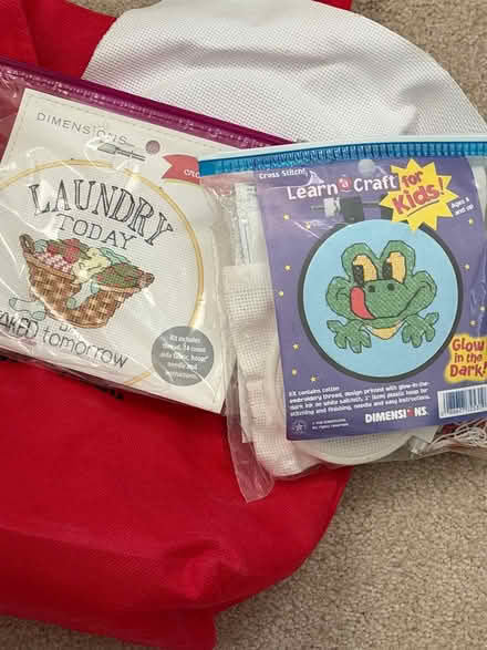 Photo of free Cross Stitch Kits (Lakewood) #1