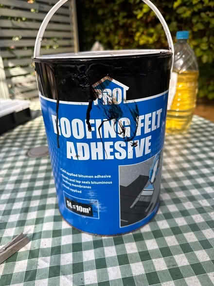 Photo of free Roofing felt adhesive (Penkhull, Stoke. ST4) #1