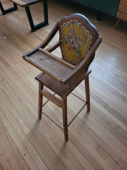 Photo of free Doll highchair (Highland Road East) #2