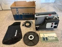 Photo of free Sanyo cine film projector with all the attachments in box (Barnes SW15) #1